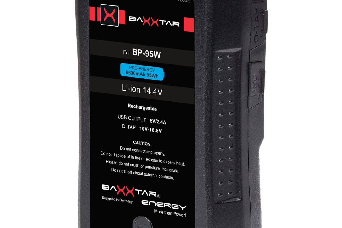 Location baxxtar V-LOCK 95WH BATTERIE - Lightyshare