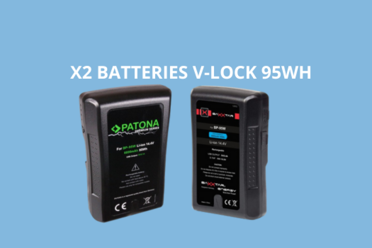 Location PATONA/BAXXTAR V-LOCK 95WH - Lightyshare