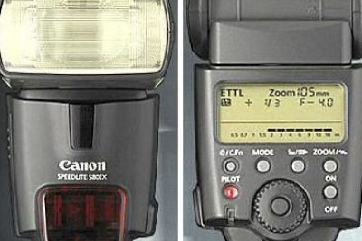Location Flash cobra Canon Speedlite 580EX - Lightyshare