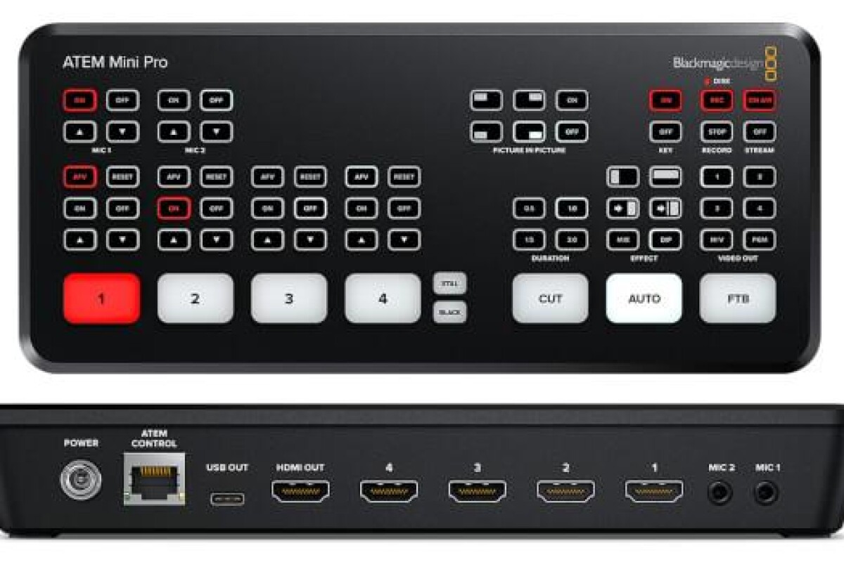 Location Blackmagic ATEM Mini Pro - Lightyshare