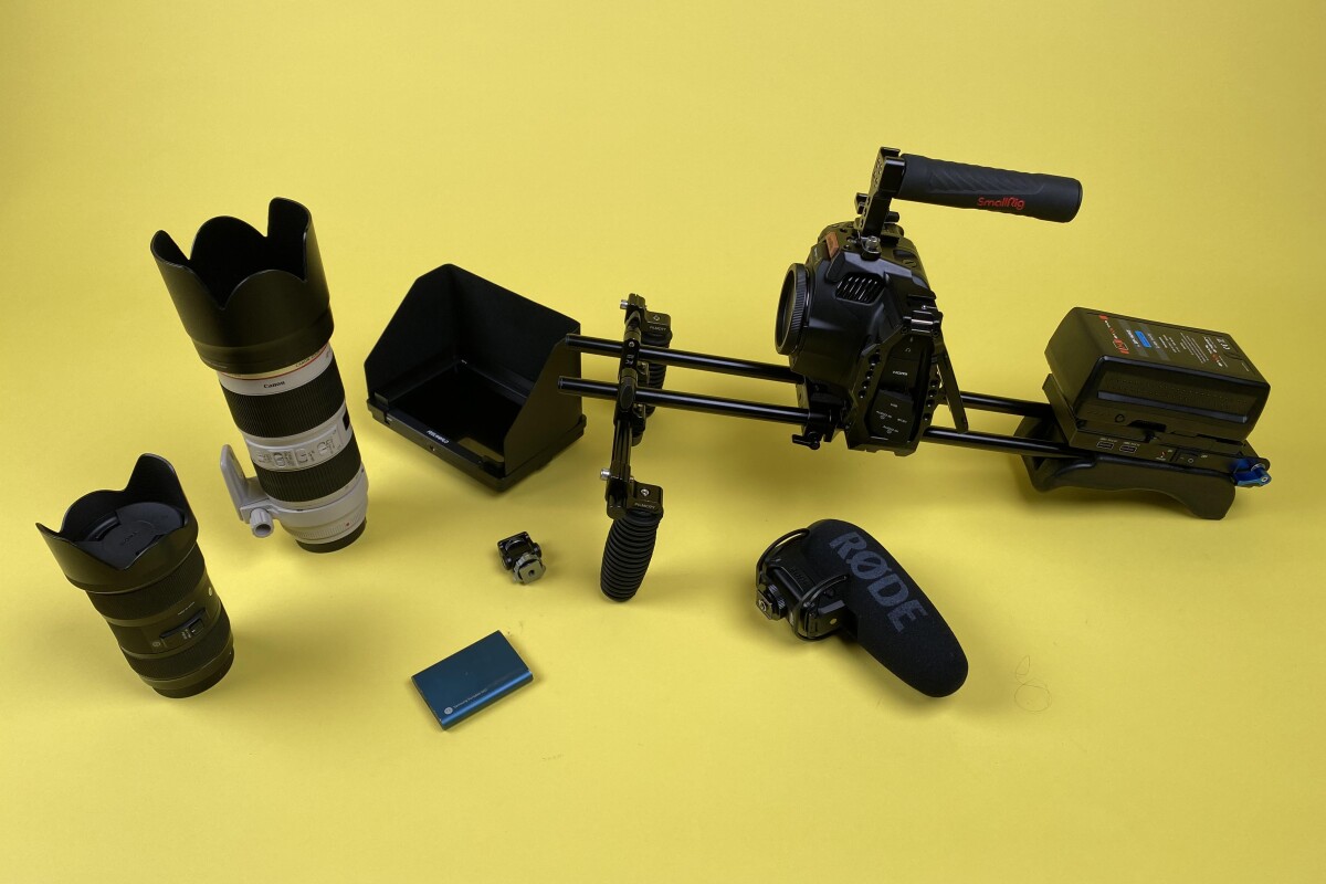 Location [PACK] Blackmagic 6K + Sigma 18-35 + Canon 70-200 + Rig  - Lightyshare