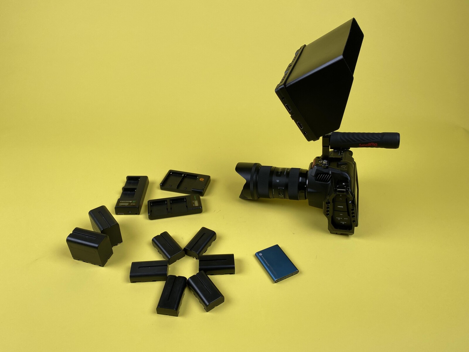Blackmagic 6k PRO (BMCC) + Sigma 18-25 - Photo 1 sur 4