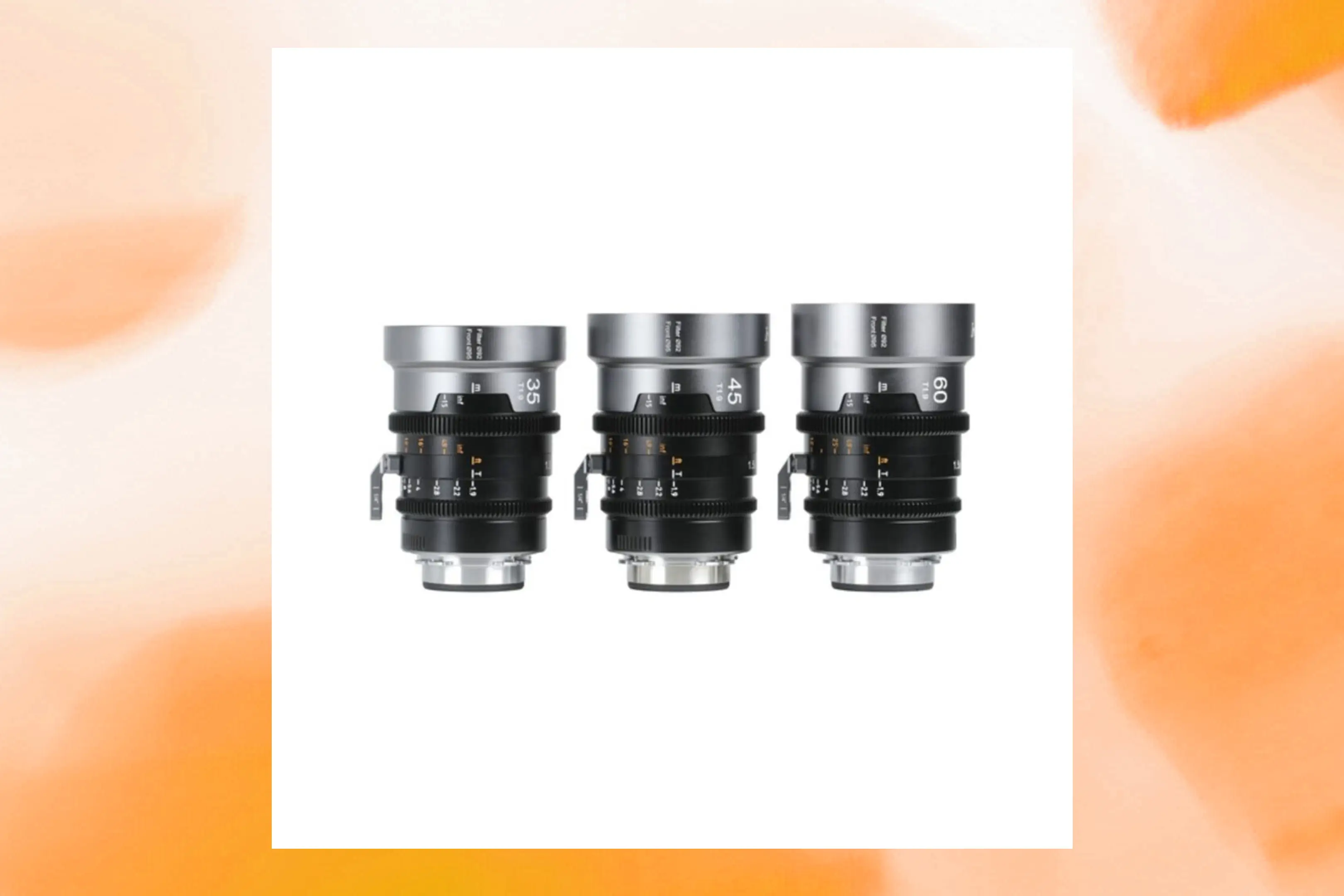 SIRUI IronStar 1.5X Full-Frame Anamorphic lens set