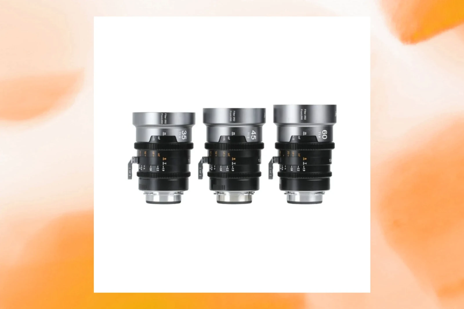 SIRUI IronStar 1.5X Full-Frame Anamorphic lens set - Photo 1 sur 4