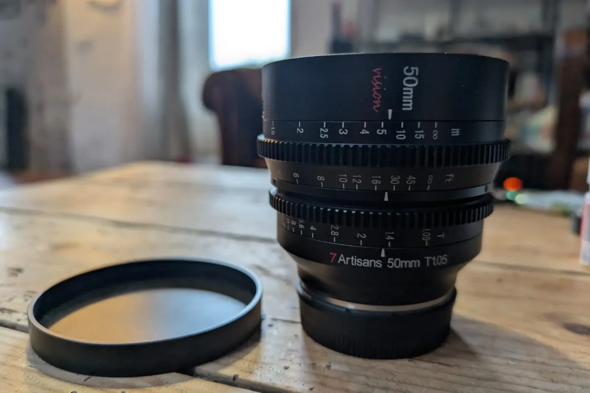 Location 7 Artisans 50mm T1.05 Vision - Lightyshare