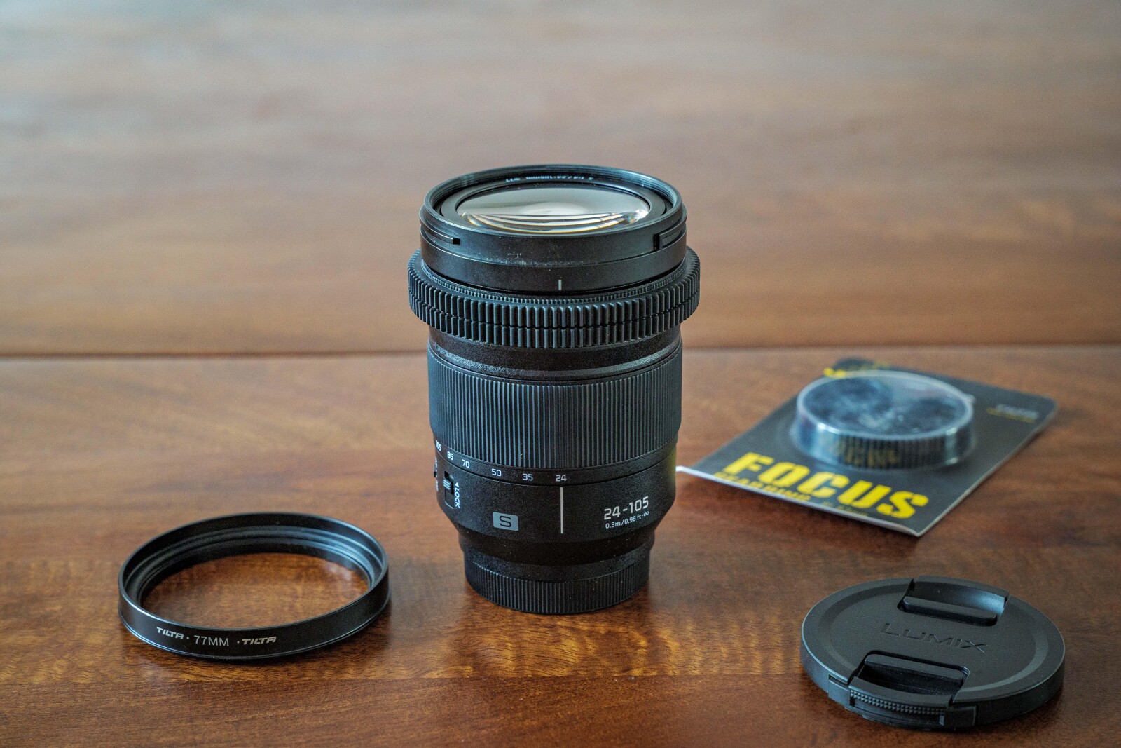 Zoom PANASONIC Lumix 24-105mm f4 Macro O.I.S. SERIE S - Full Frame - Monture L - Photo 1 sur 2