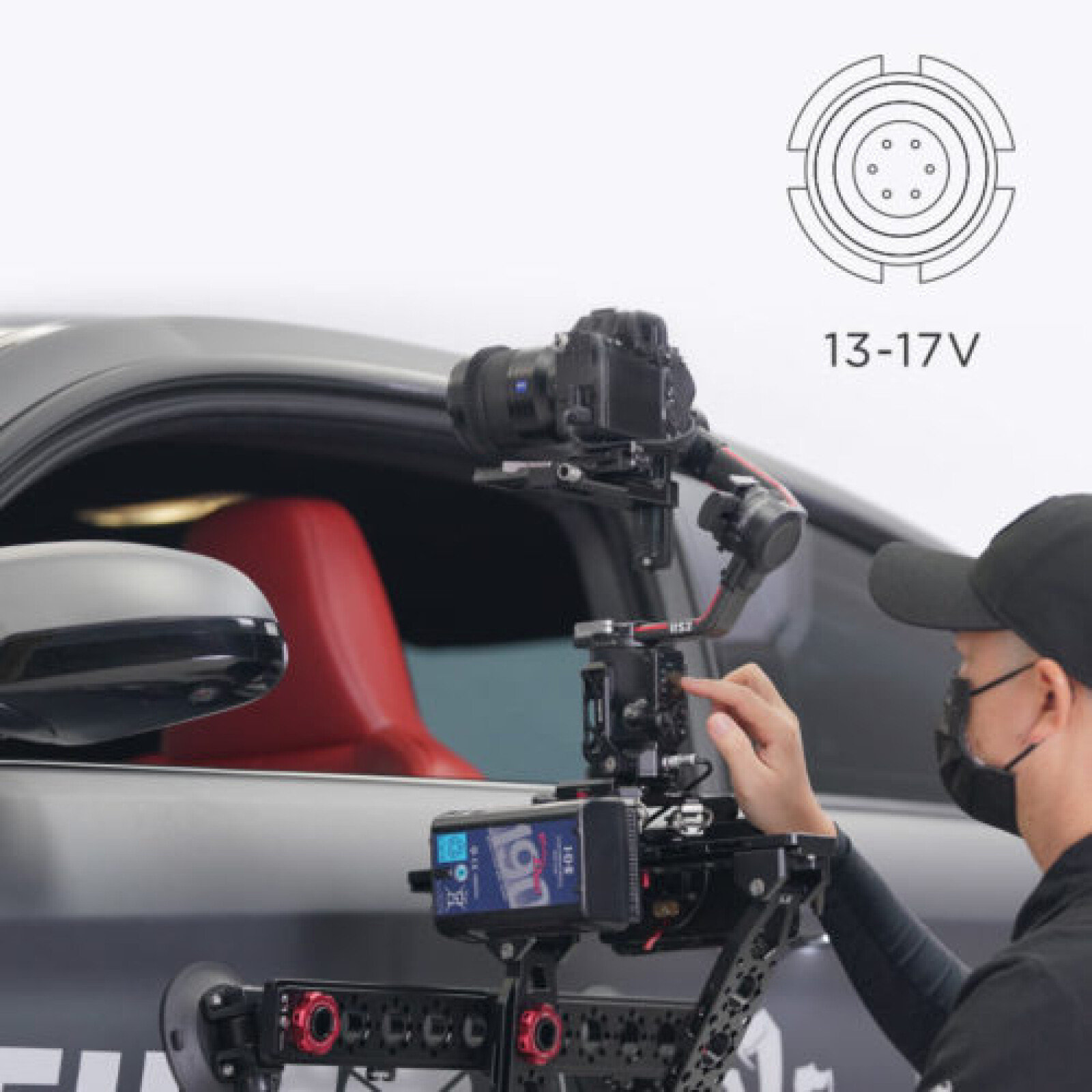 Stabilisateur DJI RONIN RS 2 Pro Combo - Version améliorée - Photo 9 sur 9