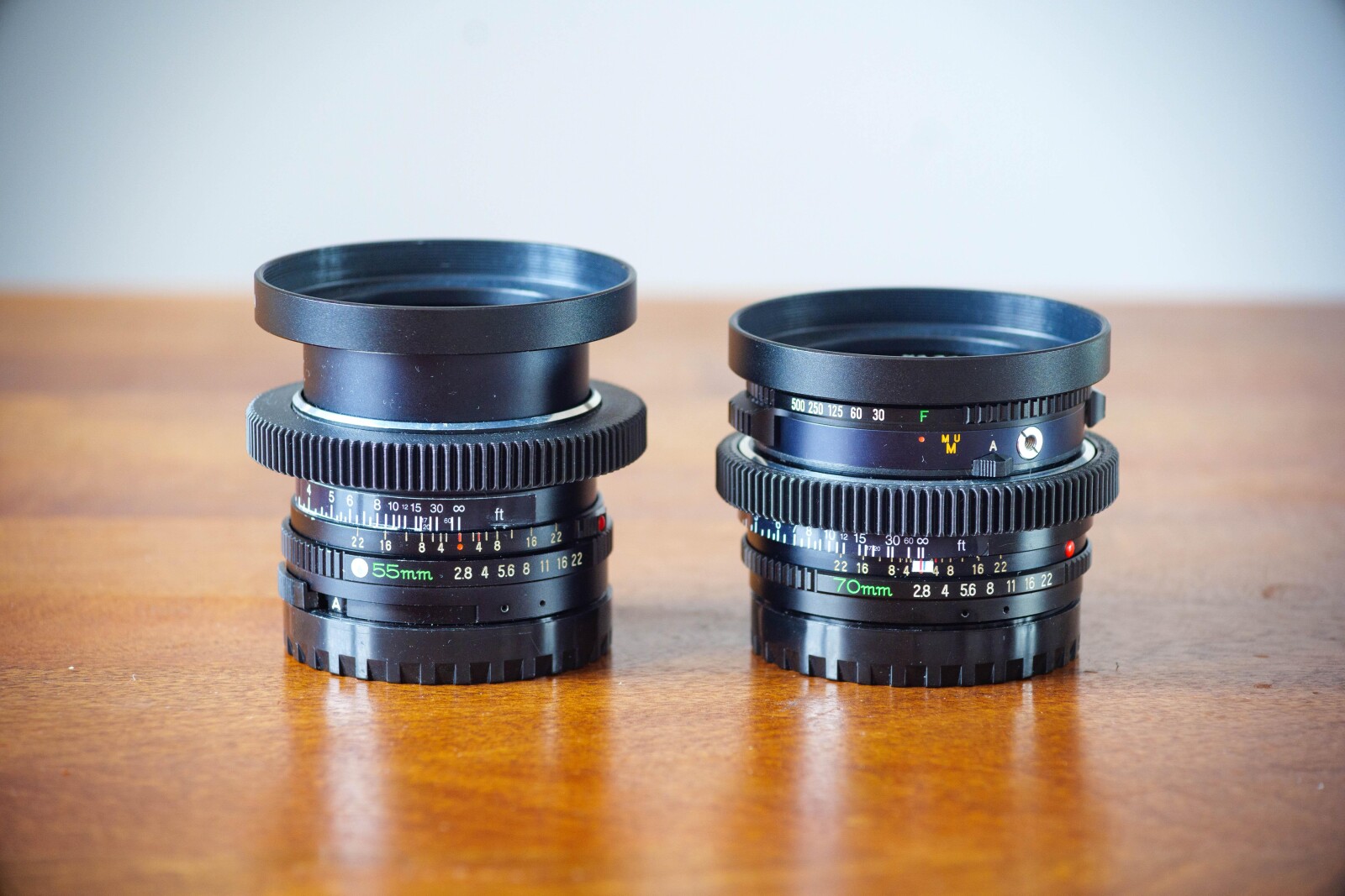 Série 9 optiques MAMIYA Sekor 645 C - Photo 6 sur 9