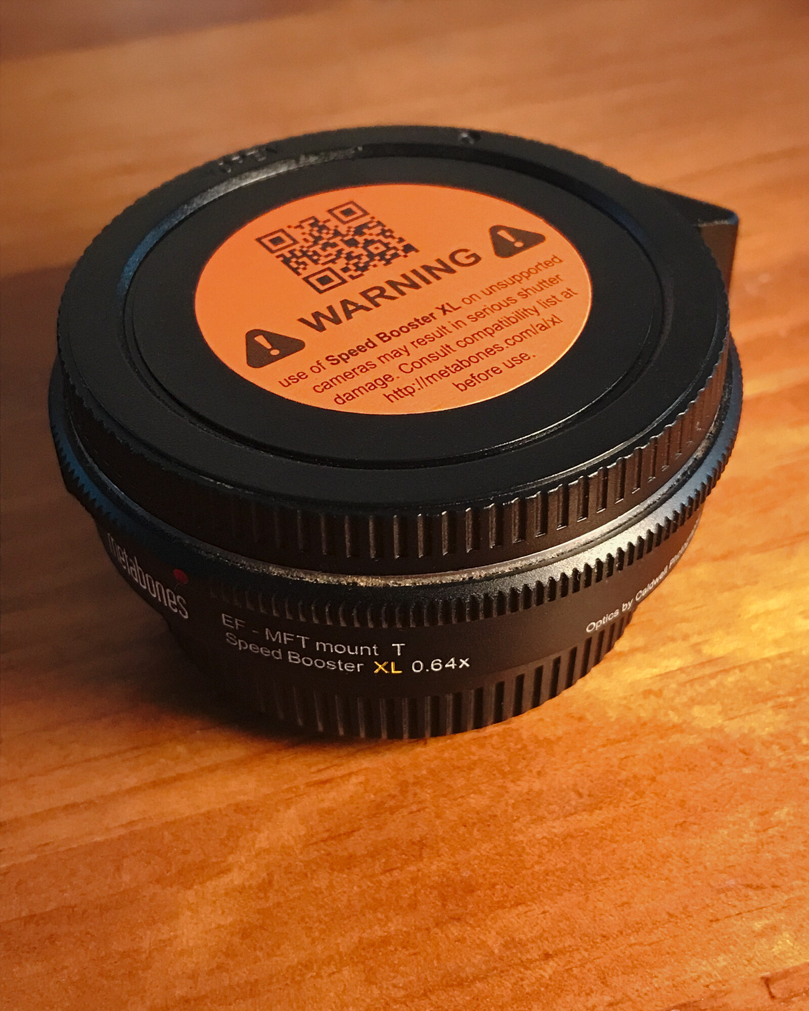 Metabones Speed Booster XL 0.64x - EF MFT mount - Photo 1 sur 1