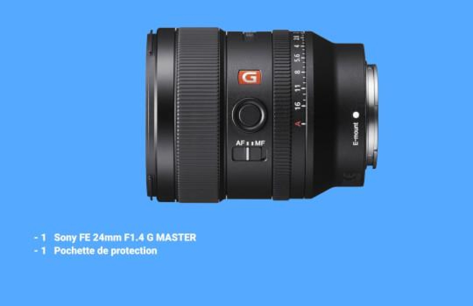 Objectif Sony FE 24mm F1.4 G Master - Photo 1 sur 1