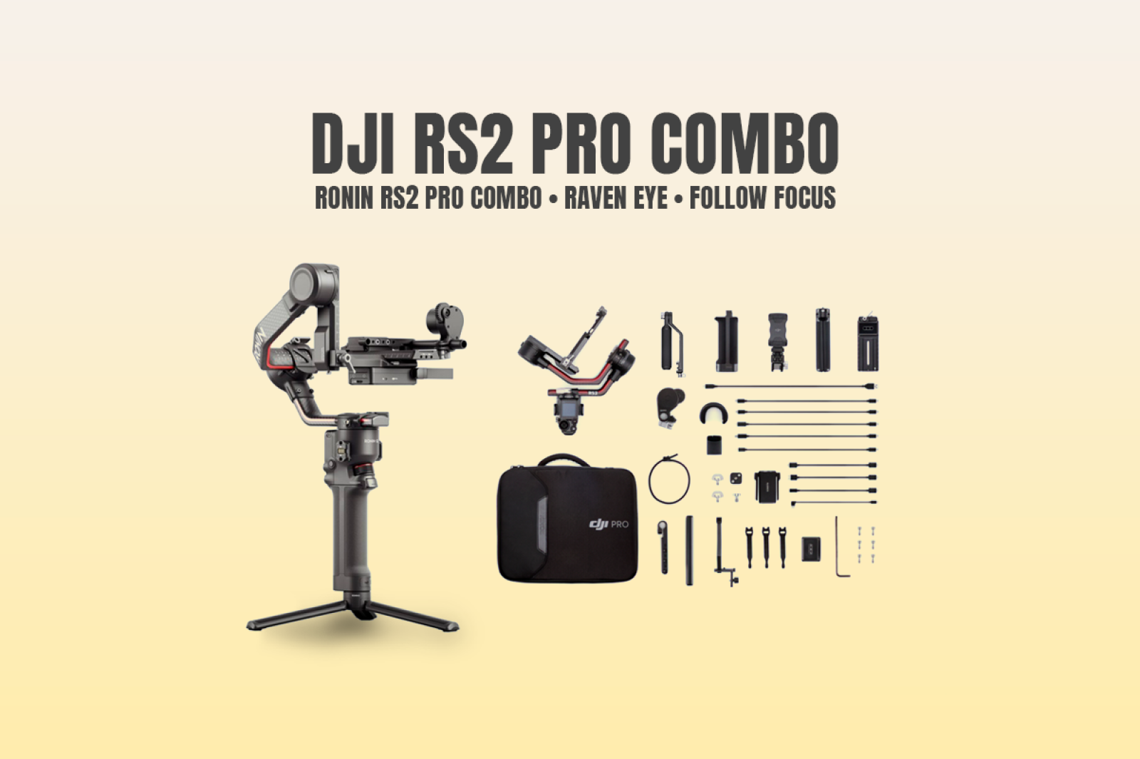 DJI RS 2 Pro Combo - Photo 1 sur 2