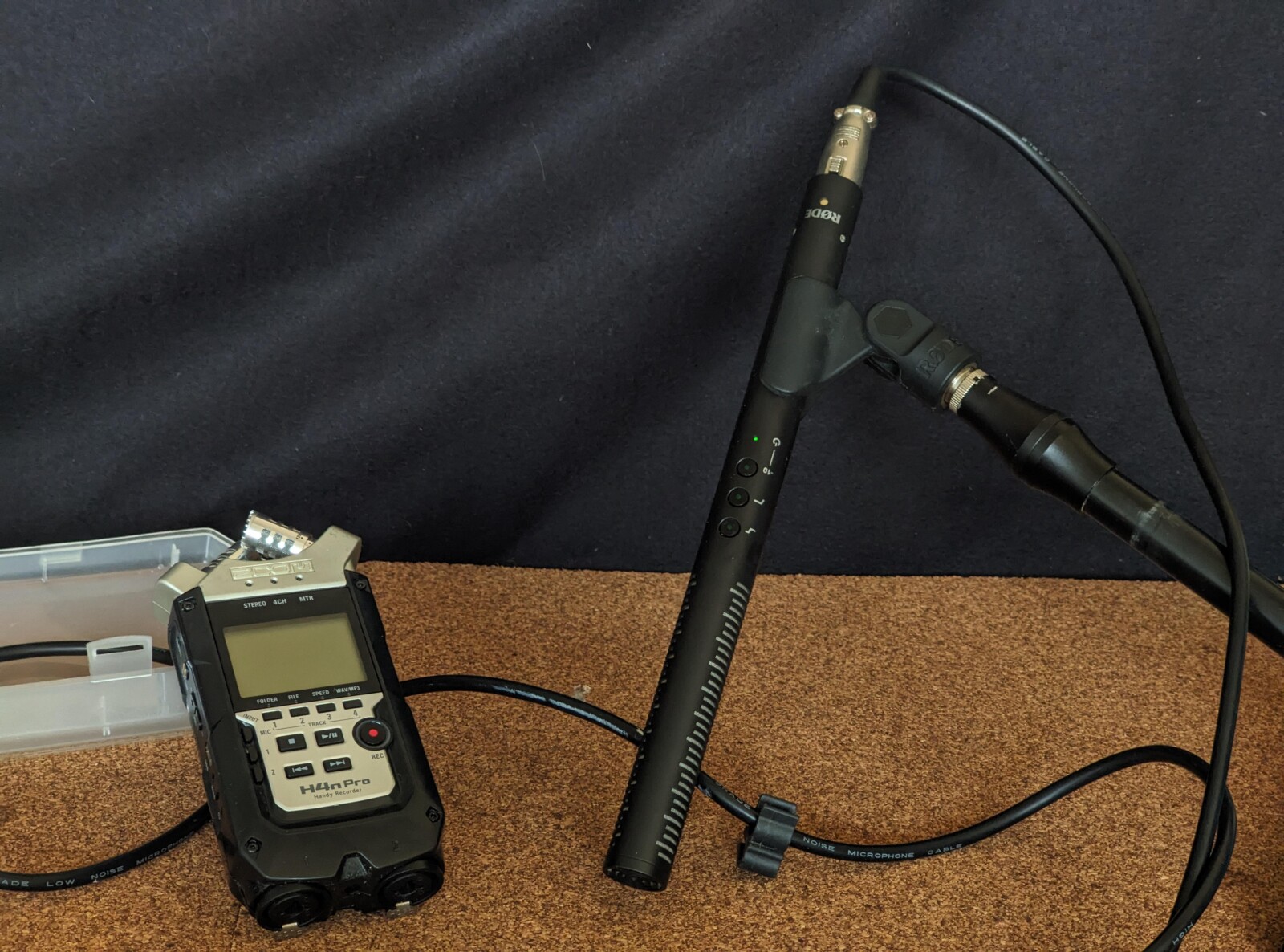 Zoom H4n Pro + Rode NTG4+  - Photo 1 sur 1