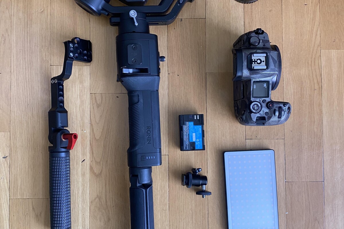 Location Kit Canon EOSR + Ronin SC + 50mm Canon  - Lightyshare