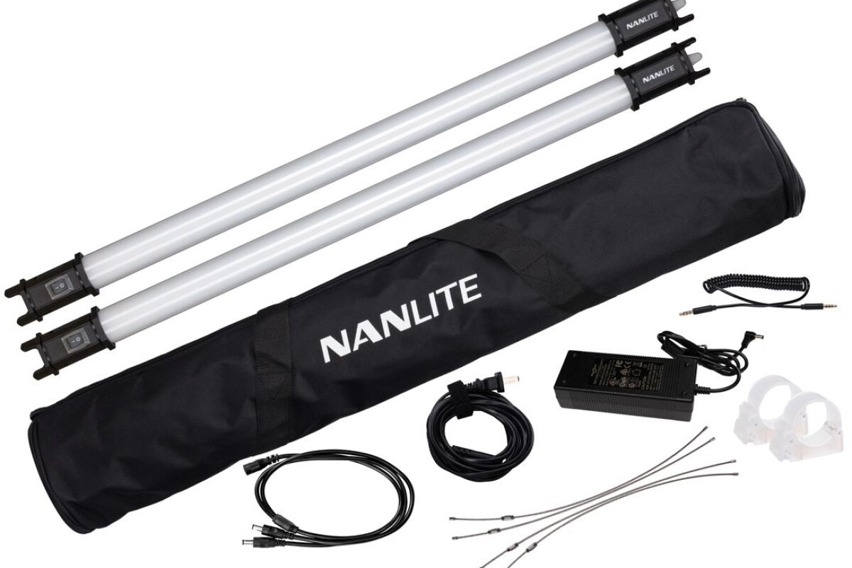 Location NANLITE DUAL KIT PAVOTUBE 15C - Lightyshare