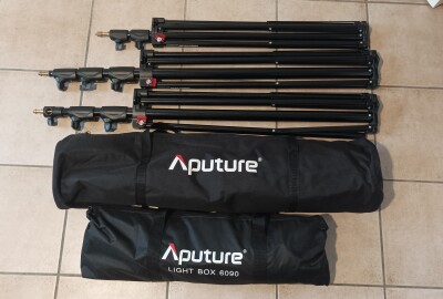 Location Kit lumières LED 3 points Aputure Amaran