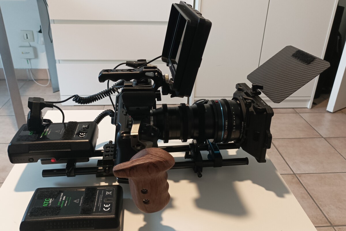 Location Kit tournage Blackmagic Camera Pocket 4K + Anamorphique Sirui 35mm - Lightyshare