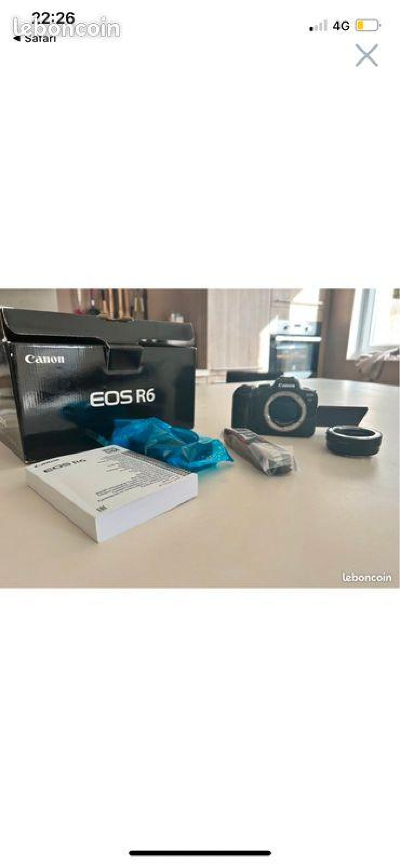 Canon EOS R6  - Photo 2 sur 3