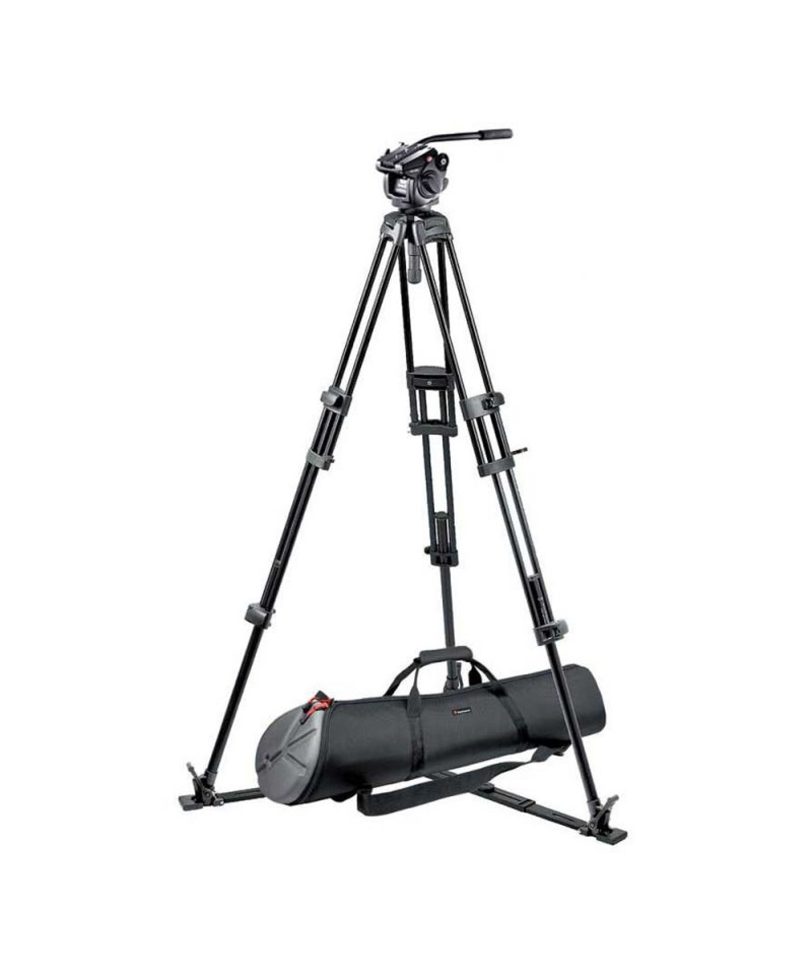 Manfrotto Trépied avec tête fluide Manfrotto - Photo 1 sur 2