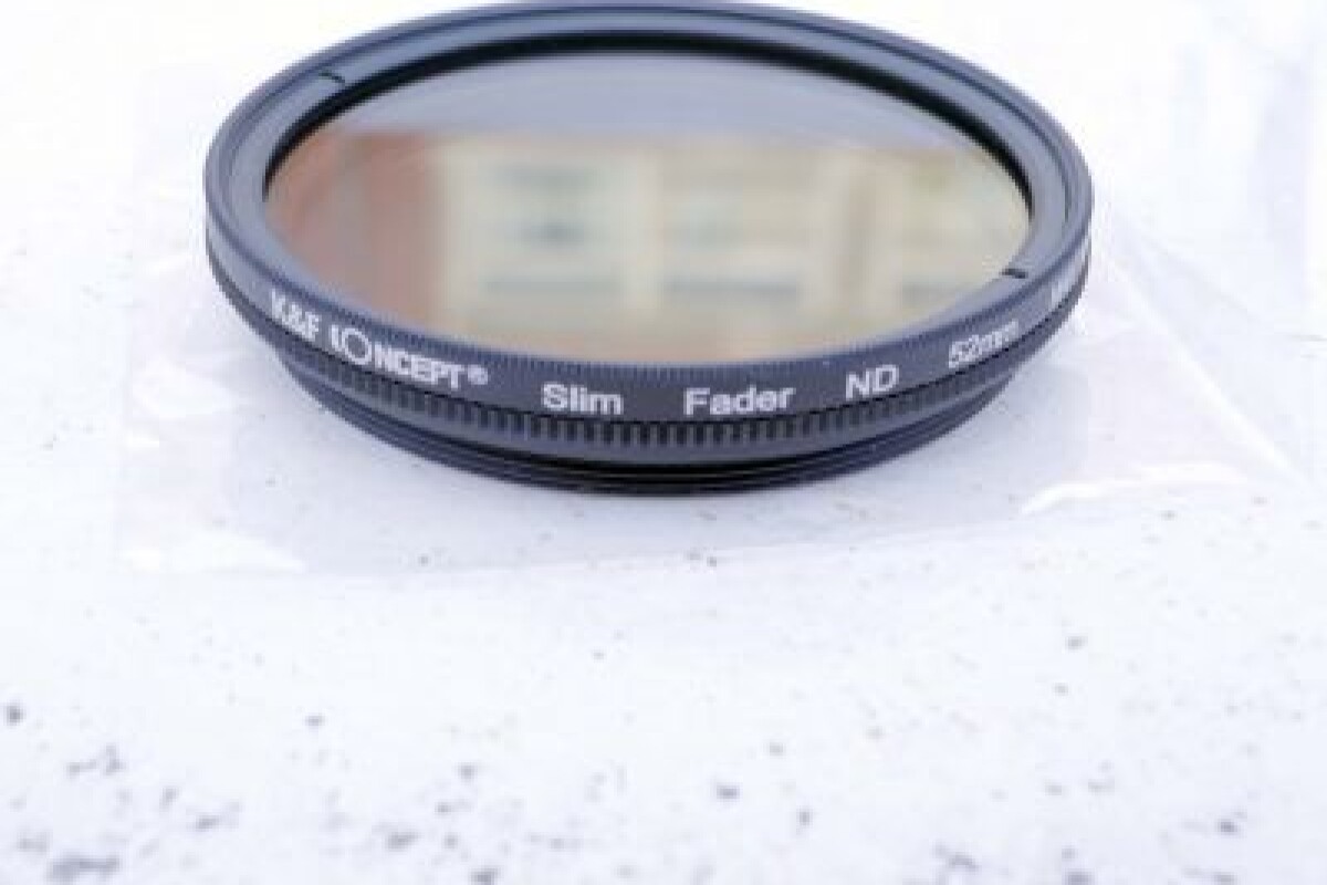 Location K&F Concept NDX Filtre à Densité Neutre Variable 52mm Réglable (ND2 - ND400) - Lightyshare