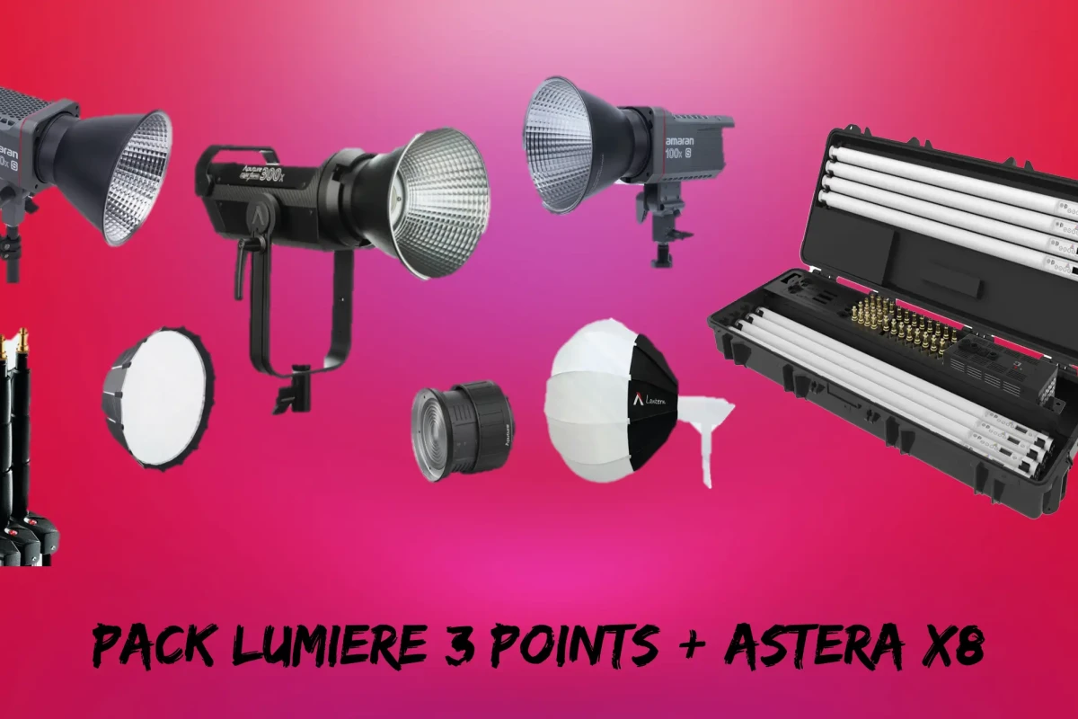 Location PACK ASTERA + KIT LUMIERE 3 POINTS - Lightyshare