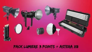 Location PACK ASTERA + KIT LUMIERE 3 POINTS