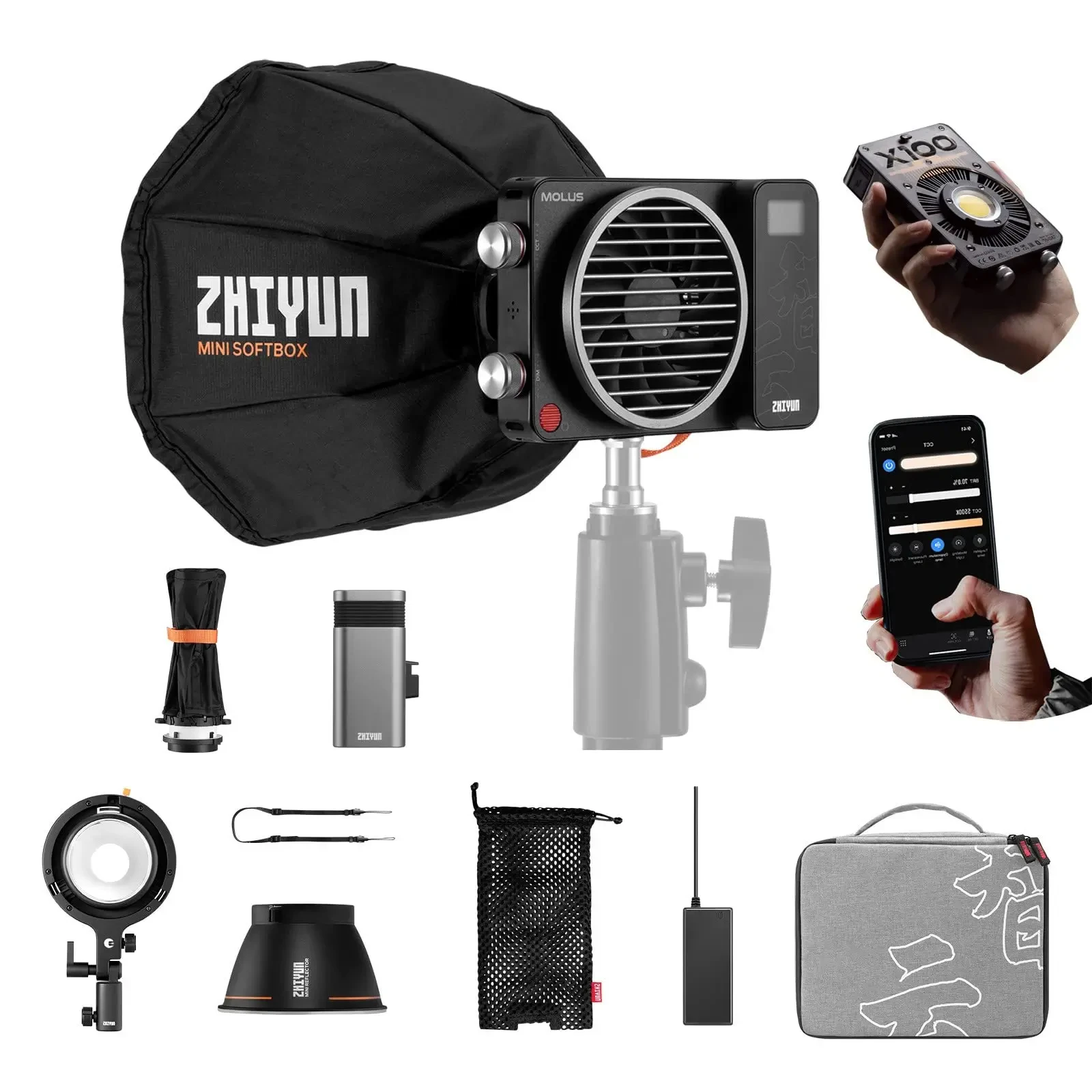 Zhiyun  Zhiyun Molus X100  - Photo 1 sur 1