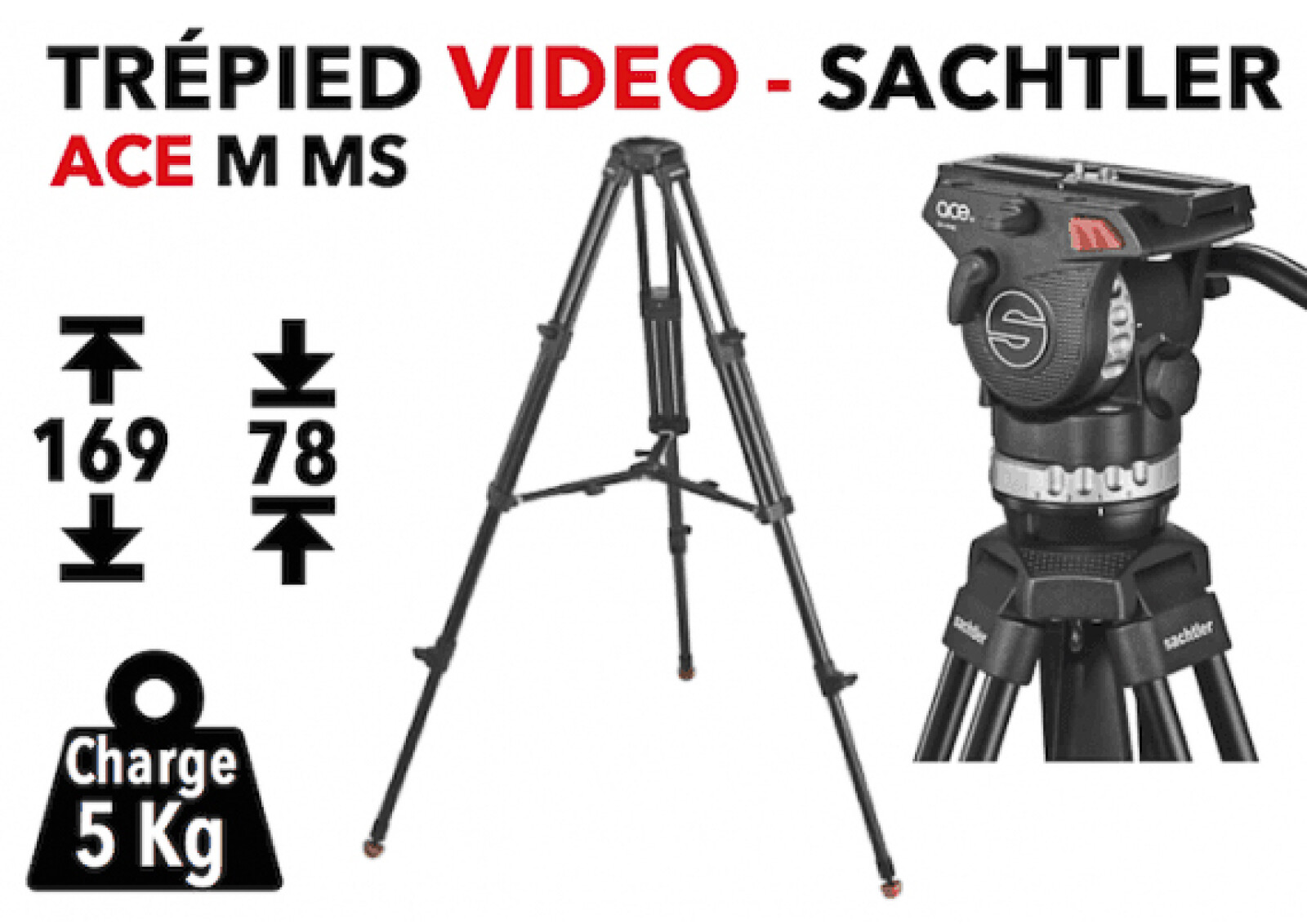 Sachtler Pro ACE - Photo 1 sur 3