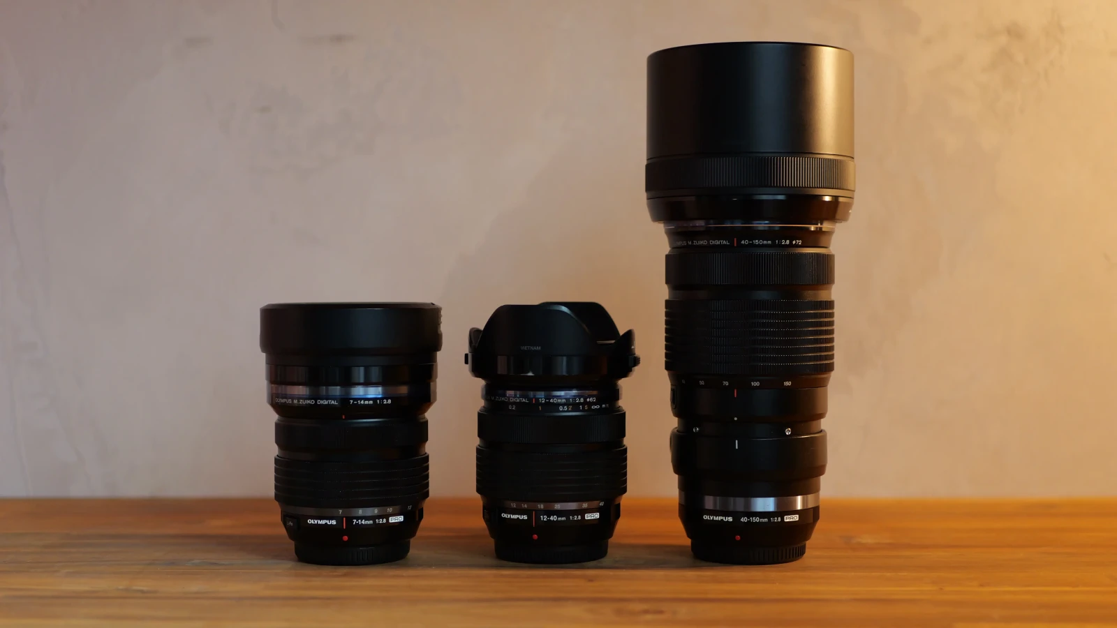 Olympus Série 3 Zooms 7-150mm F2.8 - Photo 1 sur 4