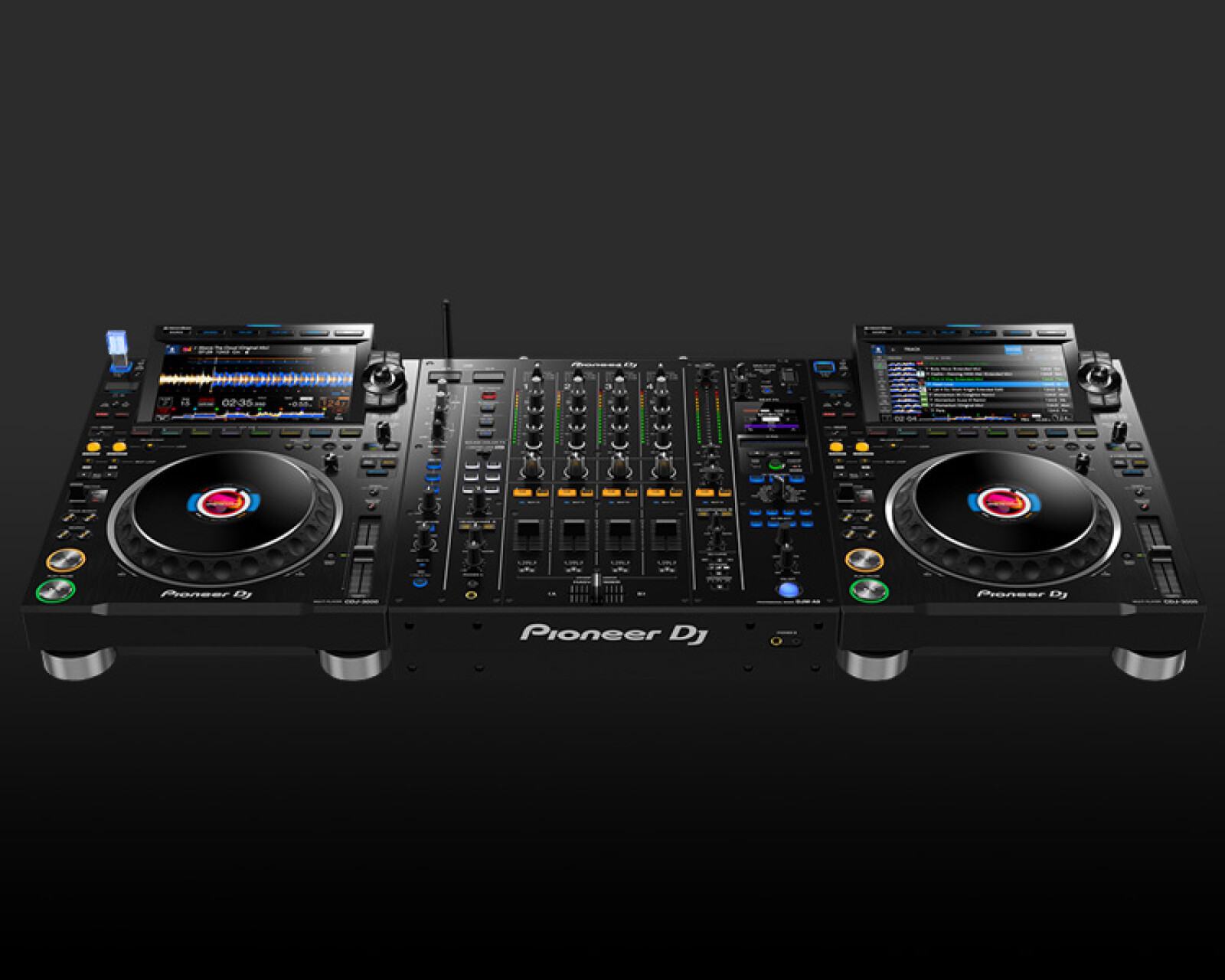 Régie Pioneer CDJ3000 + DJM A9 - Photo 1 sur 1