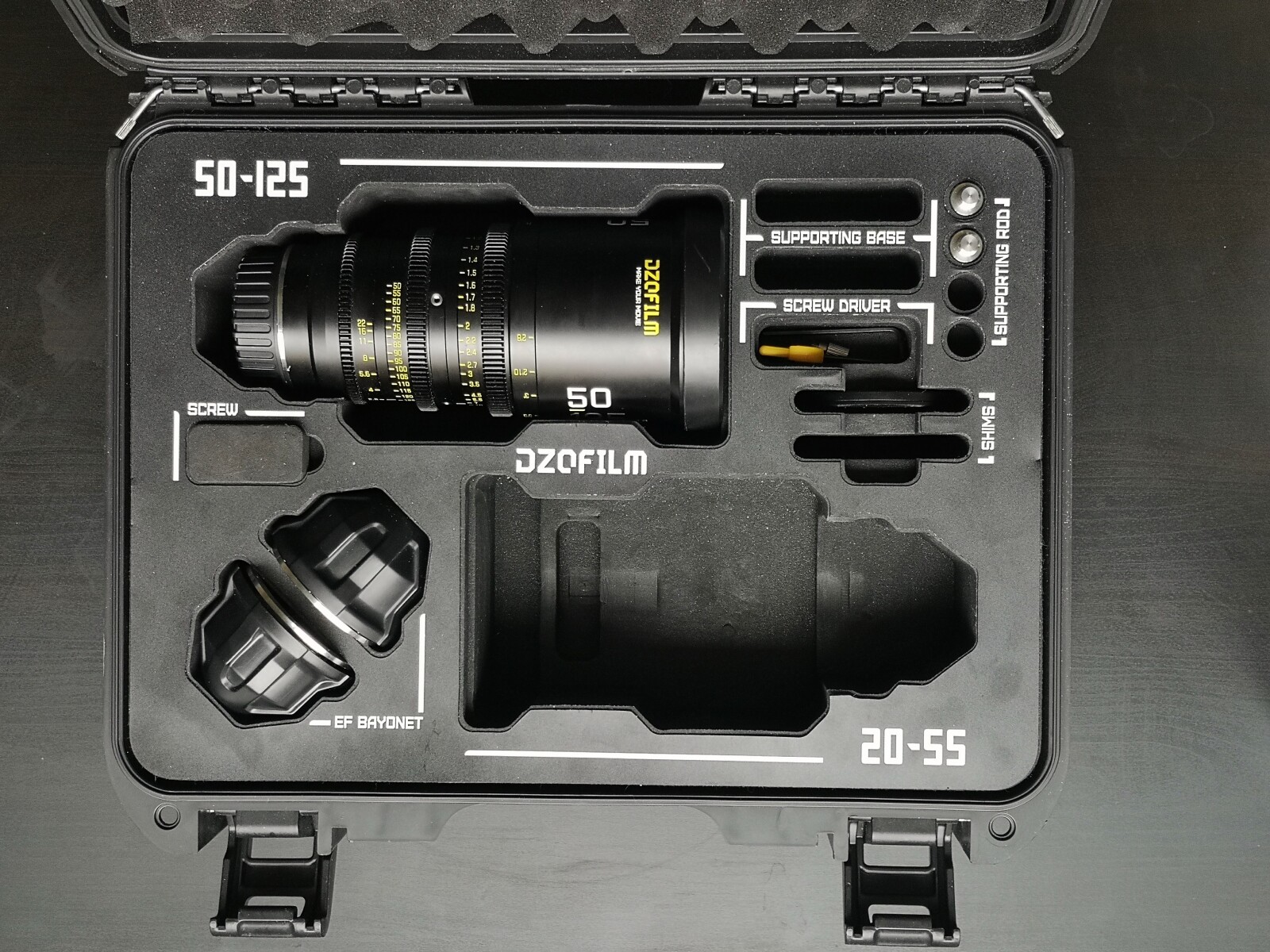 DZOFILM 50-125mm T2.8 Pictor Zoom PL/EF - Photo 3 sur 3