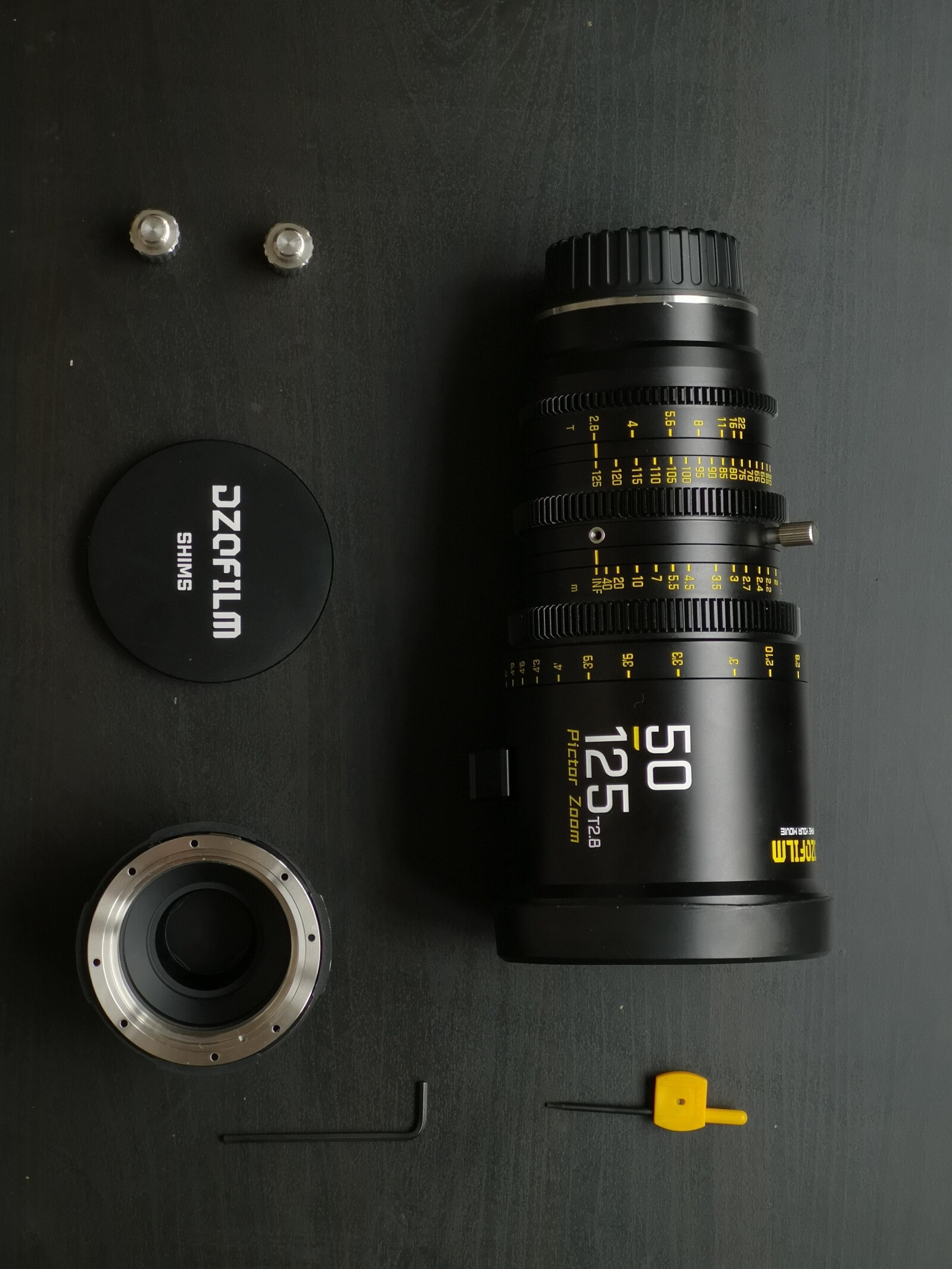 DZOFILM 20-55mm & 50-125mm T2.8 Pictor Zoom PL/EF - Photo 3 sur 3