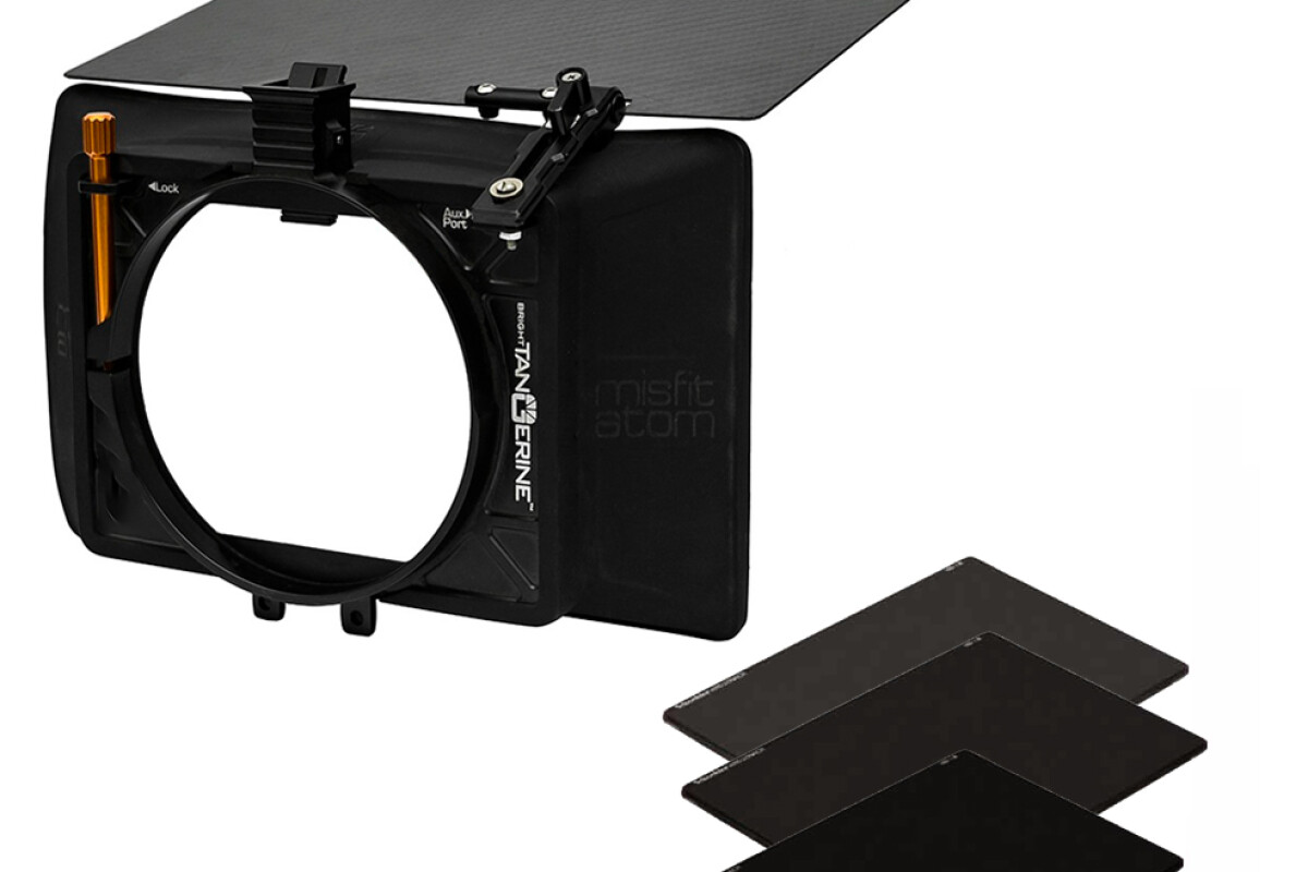 Location PACK Mattebox Bright Tangerine Misift Atom + Schneider ND 0.6 | 0.9 | 1.8 - Lightyshare