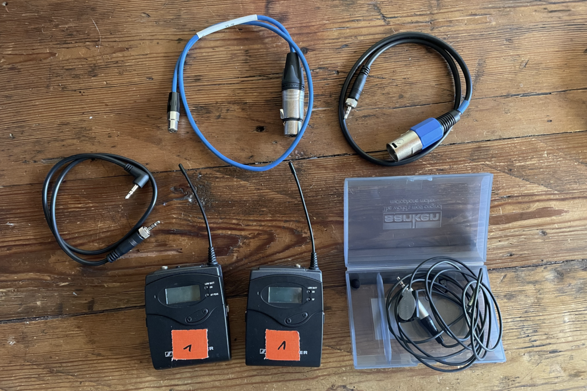 Location Sennheiser EK100 - SK100 (G-Band) + Sanken COS11 - Lightyshare