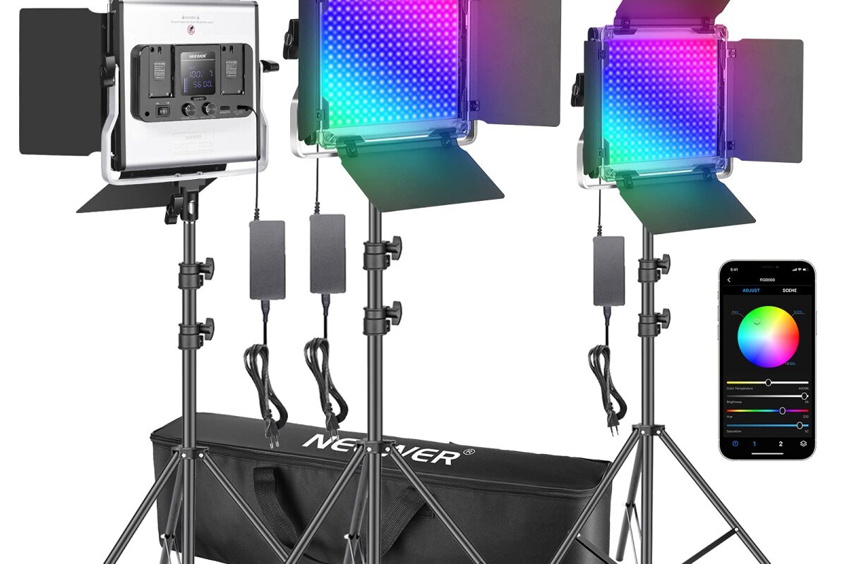 Location Neewer 660 LED RGB - Lightyshare