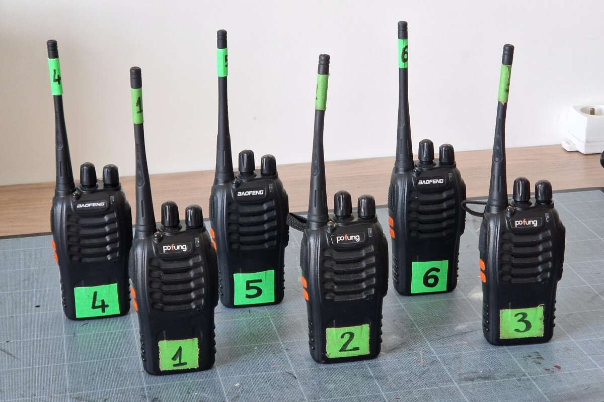 Location Kit x6 Talkie-walkies BF-888s + Accessoires - Lightyshare