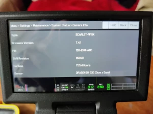 Location RED SCARLET-W DRAGON 5K