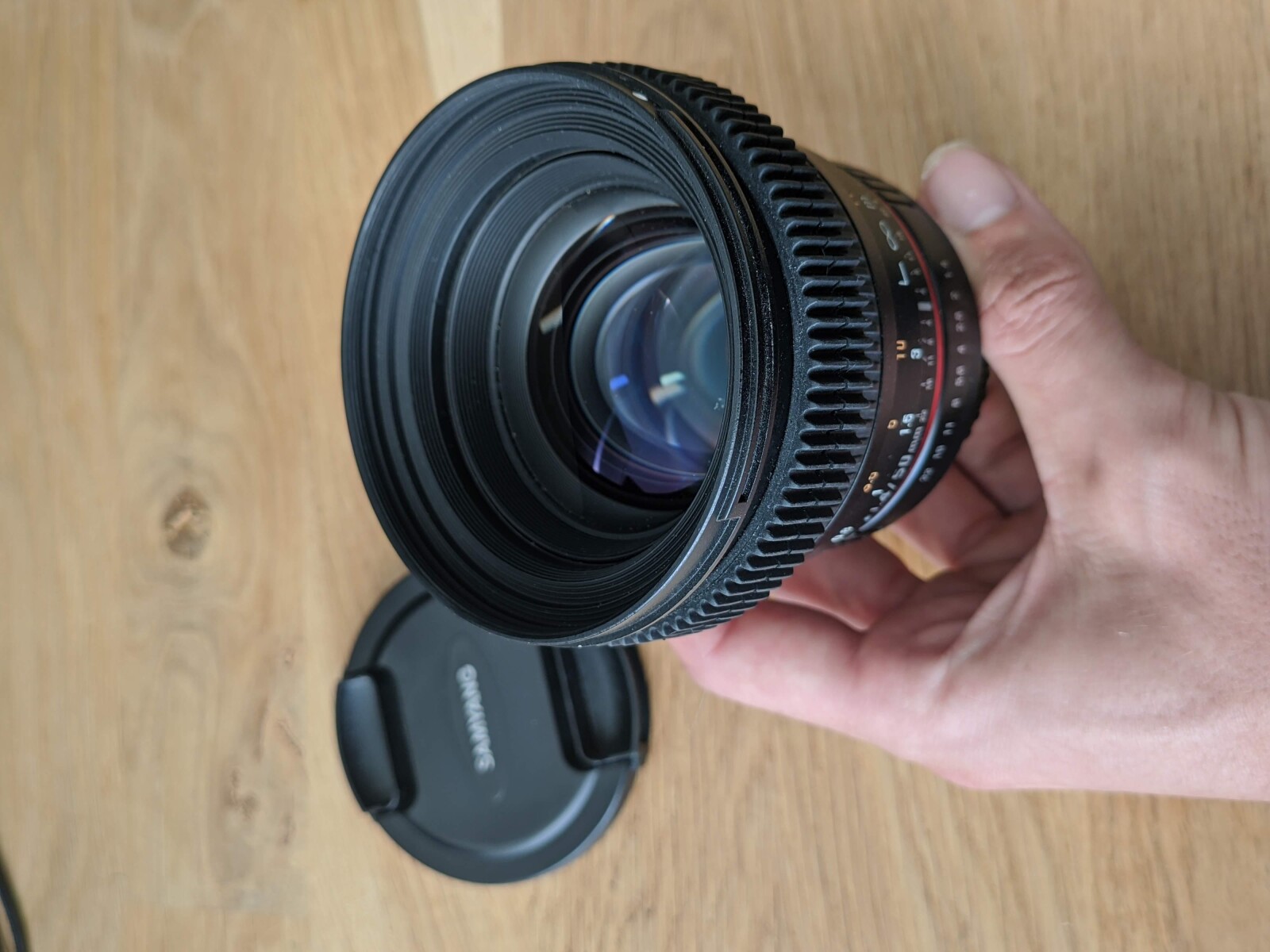 Samyang 50mm F1.4 AS UMC monture Canon EF + Lens Mod 0.8 - Photo 1 sur 3