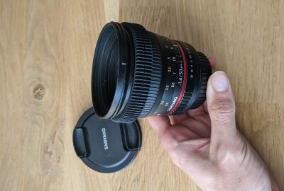 Location Samyang 50mm F1.4 AS UMC monture Canon EF + Lens Mod 0.8