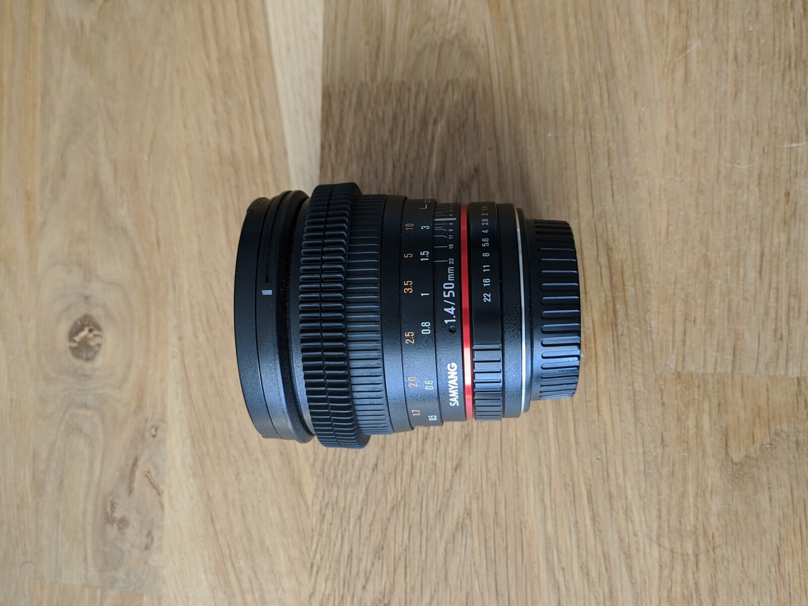 Samyang 50mm F1.4 AS UMC monture Canon EF + Lens Mod 0.8 - Photo 3 sur 3