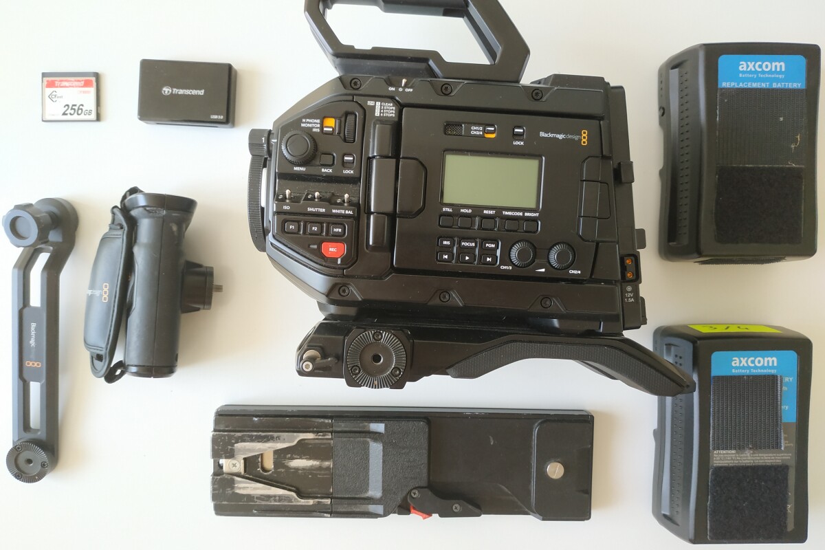 Location  Blackmagic URSA MINI PRO 4,6K - Lightyshare