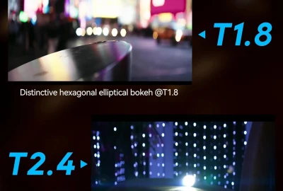 Location SIRUI 40mm T1.8 1.33X Anamorphic Lens Autofocus (Monture E)