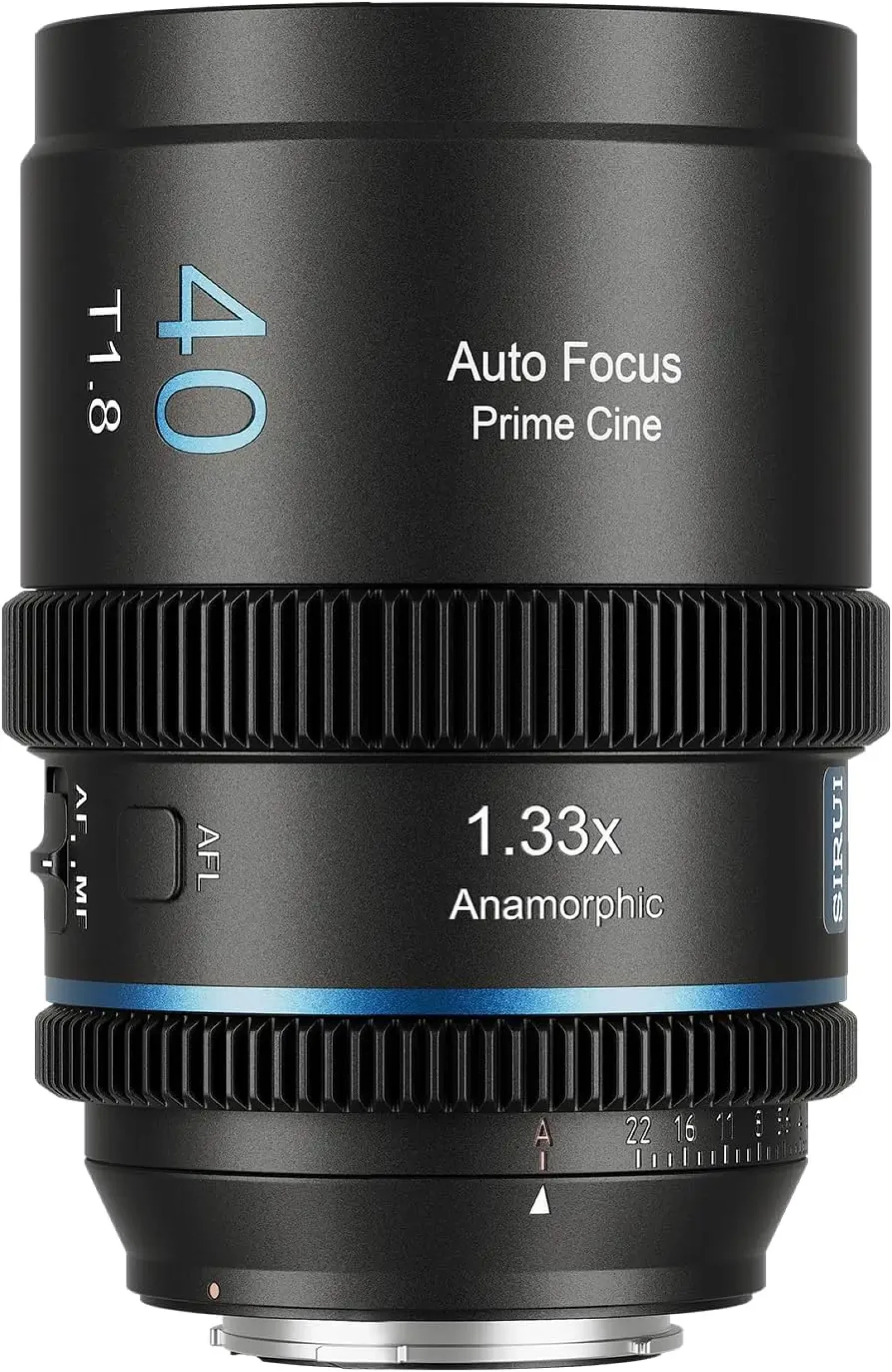 SIRUI 40mm T1.8 1.33X Anamorphic Lens Autofocus (Monture E) - Photo 1 sur 5