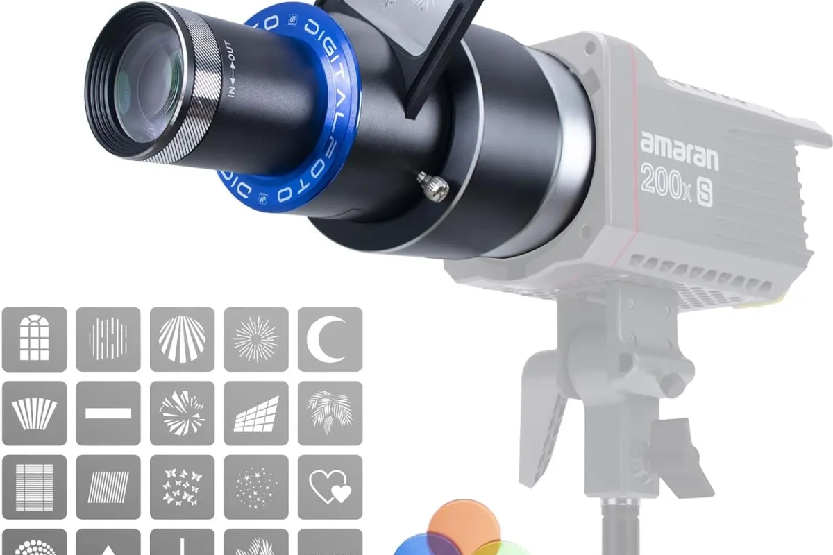 Location DF DIGITALFOTO Snoot Optique Bowens, 25 gobos - Lightyshare