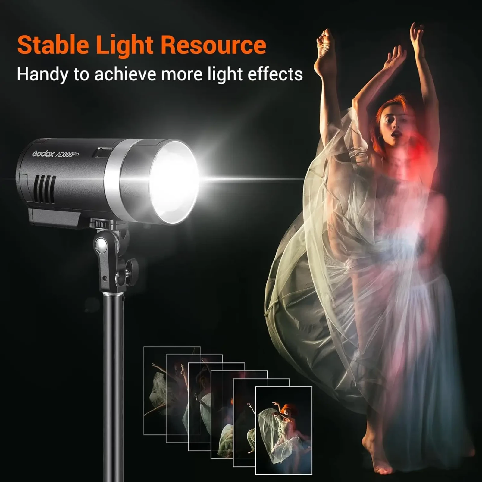Godox AD300 Pro - Photo 3 sur 8
