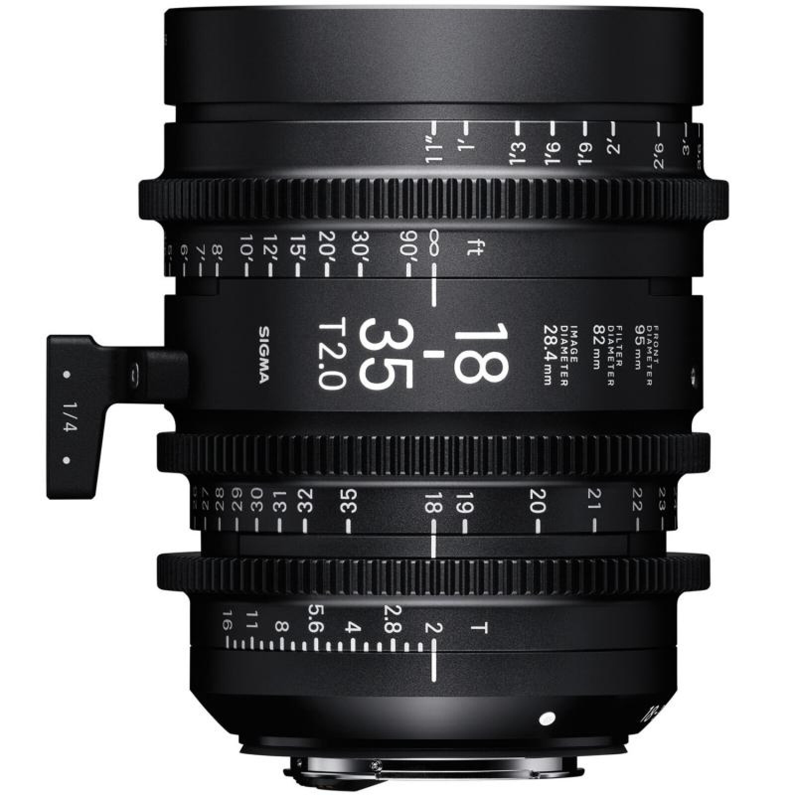 OPTIQUES SIGMA CINE ZOOM 18-35 / 50-100 T2 monture EF - Photo 3 sur 4