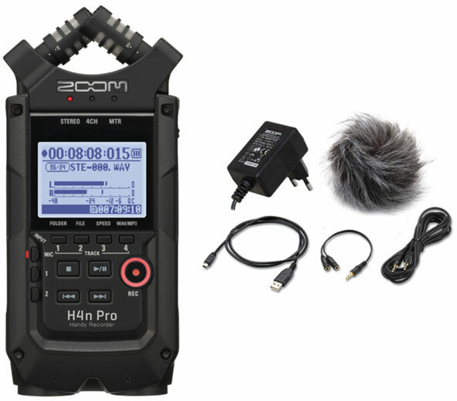 Zoom H4n Pro Black - Photo 2 sur 3