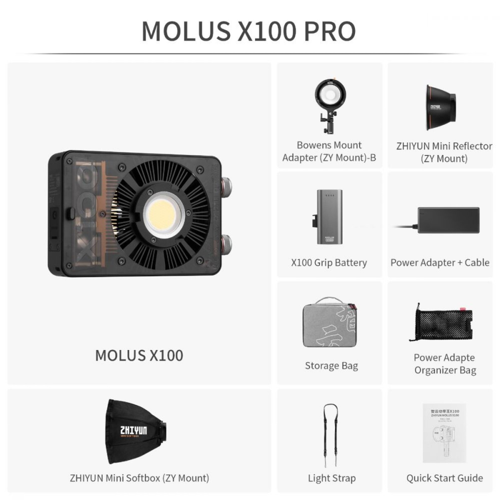 Zhiyun  Zhiyun Molus X100  - Photo 2 sur 4