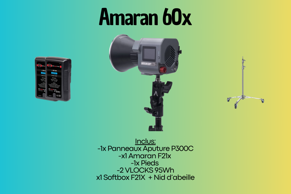 Location Amaran COB 60x - Lightyshare