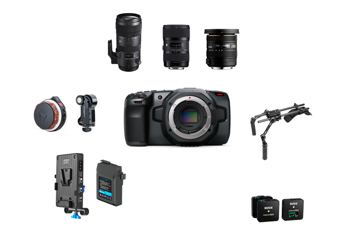 Location PACK BMPCC6K STANDARD - Lightyshare
