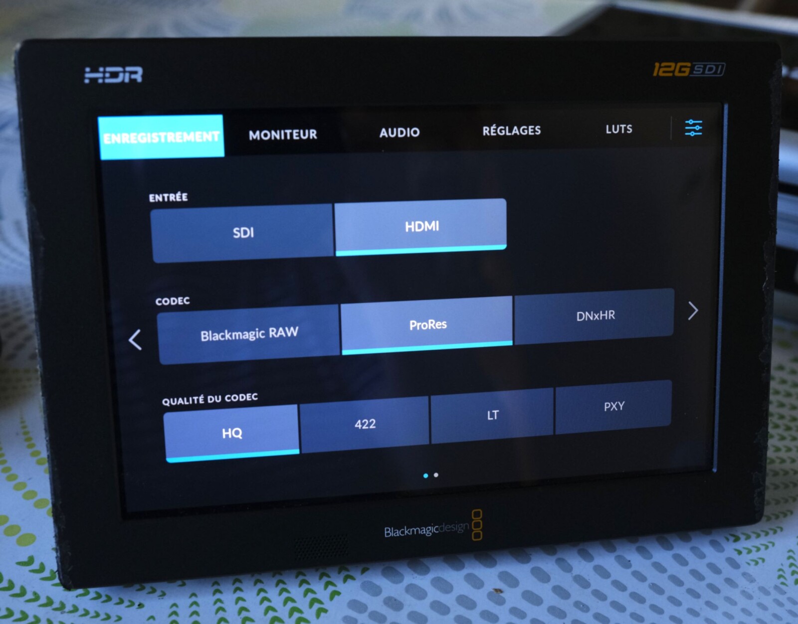 Blackmagic Design Video Assist 7" 12G HDR - Photo 1 sur 5